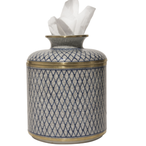 Porcelain Tissue Box